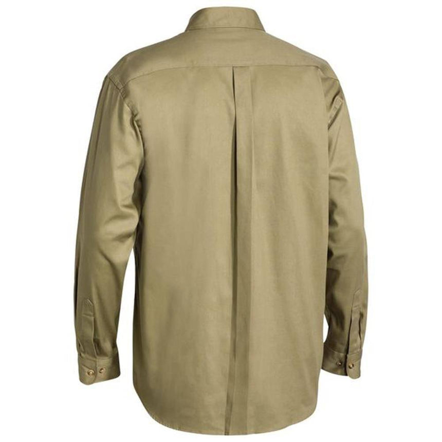 Original Cotton Drill Shirt Long Sleeve Shirts Bisley   