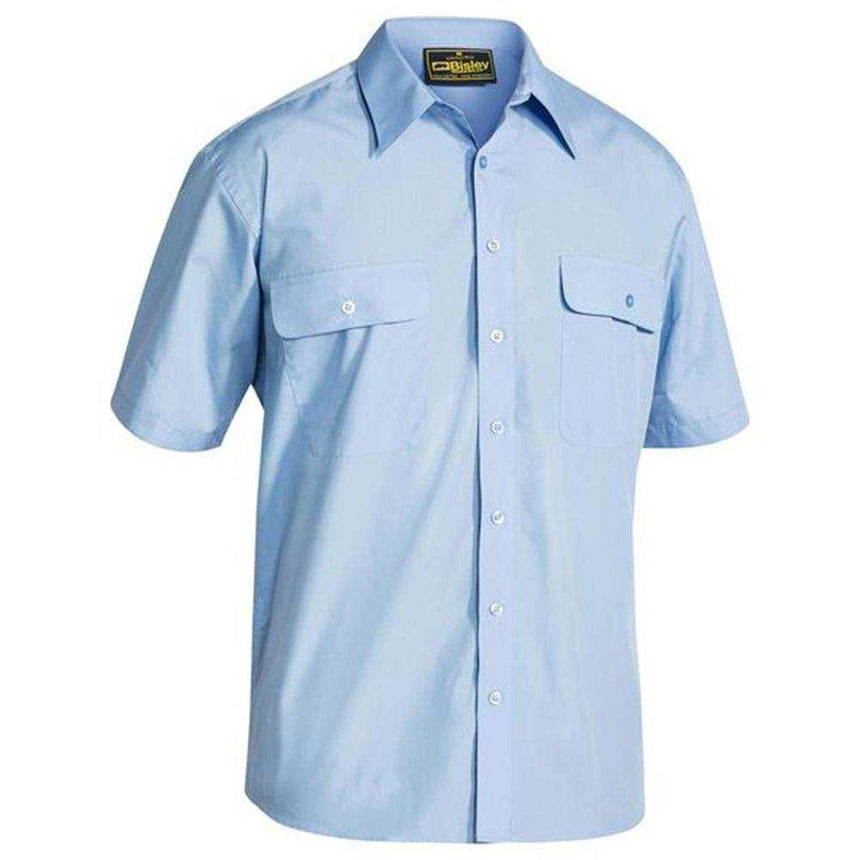 Permanent Press Short Sleeve Shirt Short Sleeve Shirts Bisley   
