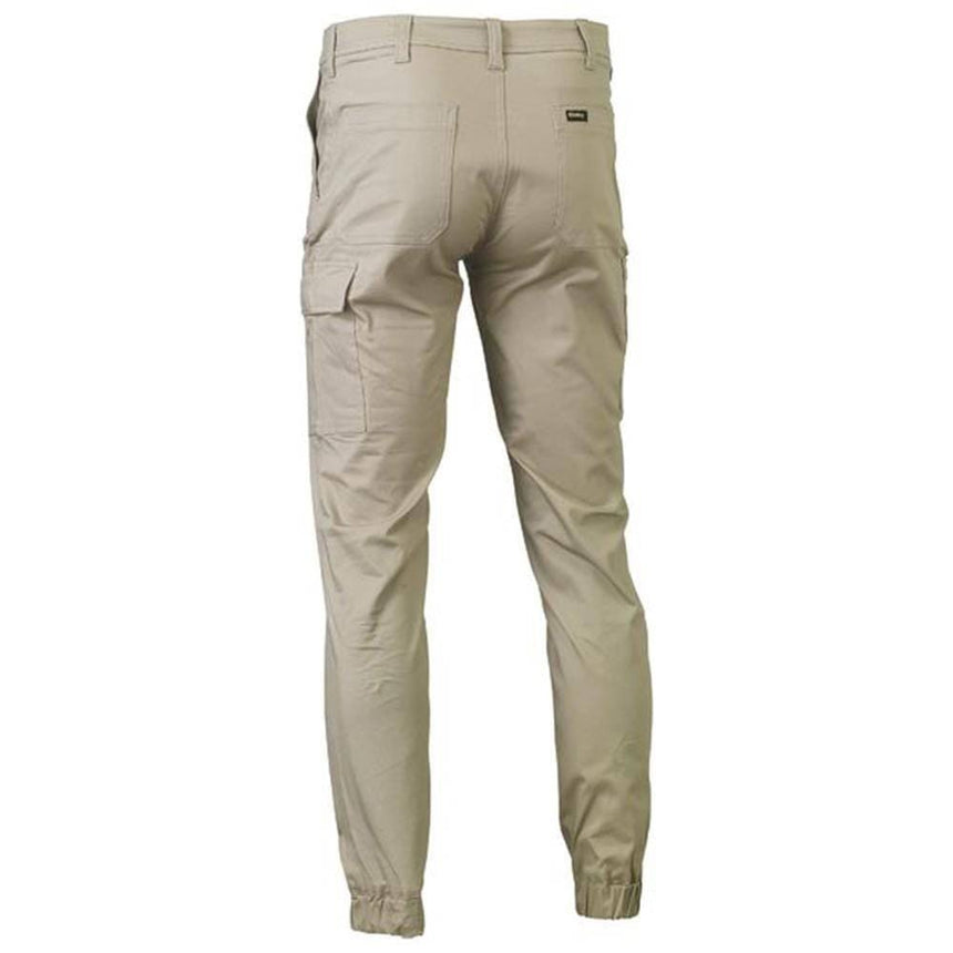 Stretch Cotton Drill Cargo Cuffed Pants Pants Bisley   