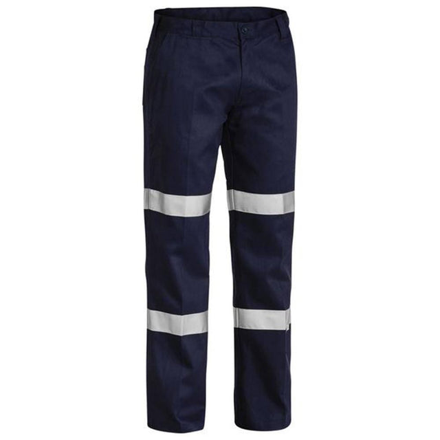 Taped Biomotion Cotton Drill Work Pants Pants Bisley   