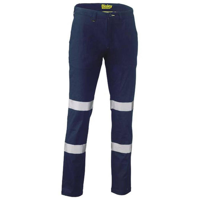 Taped Biomotion Stretch Cotton Drill Work Pants Pants Bisley   