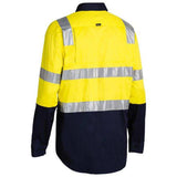 Taped Hi-Vis Cool Shirt With Shoulder Tape Shirts Bisley