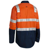 Taped Hi-Vis Cool Shirt With Shoulder Tape Shirts Bisley