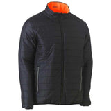 Taped Hi-Vis Reversible Puffer Jacket BJ6350HT Jackets Bisley