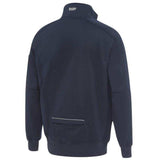 Work Fleece 1/4 Zip Pullover With Sherpa Lining Sweaters Bisley   