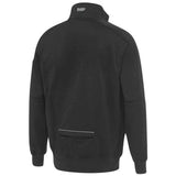 Work Fleece 1/4 Zip Pullover With Sherpa Lining Sweaters Bisley   