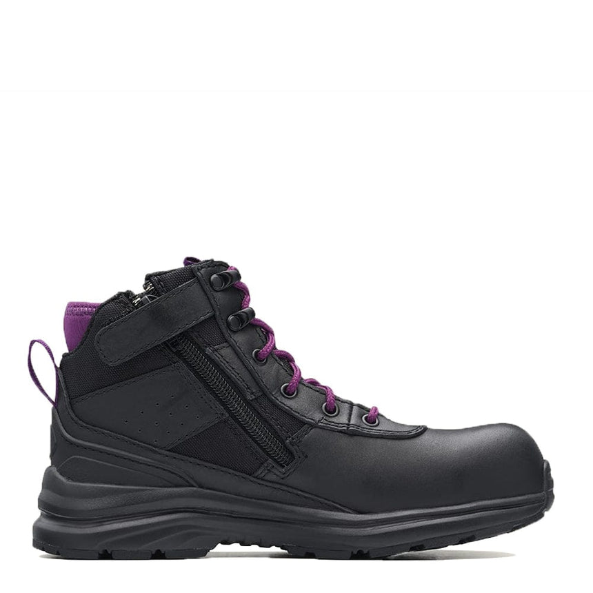 887 Women's Safety Joggers Zip Up Boots Blundstone   