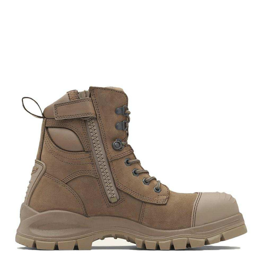984 Zip Up Safety Boots Zip Up Boots Blundstone   