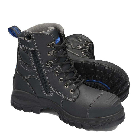 997 Zip Up Safety Boots Zip Up Boots Blundstone   