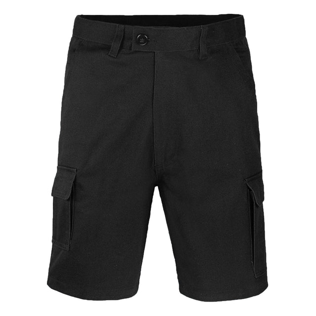 Black Cargo Work Shorts Shorts Canura Black 77 