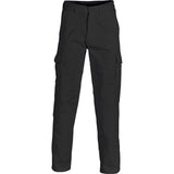 Cotton Drill Cargo Pants Pants Canura Black 77 