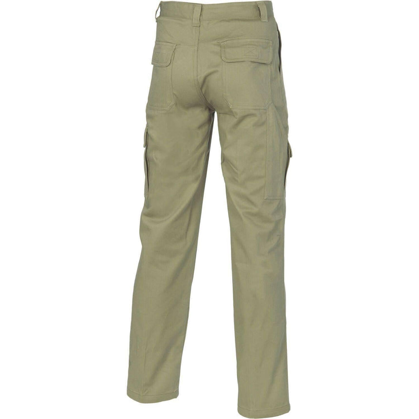 Cotton Drill Cargo Pants Pants Canura   