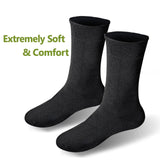 Heavy Duty Bamboo Socks in 6 Pack Socks Canura   