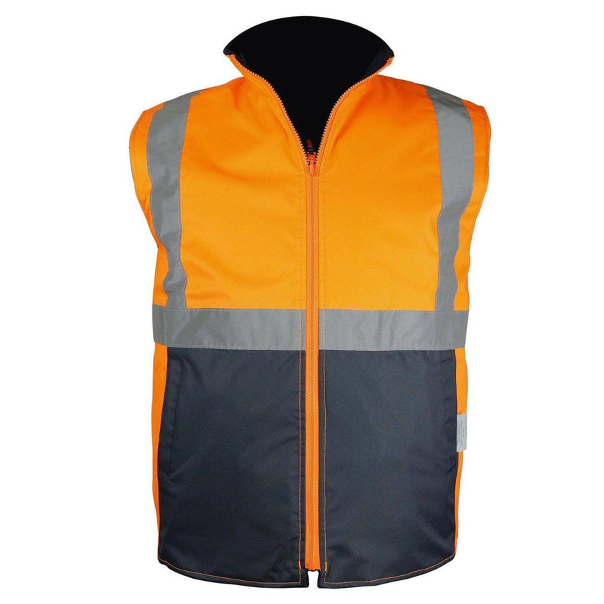 Hi Vis Reversible Vest Vests Canura Orange XS 