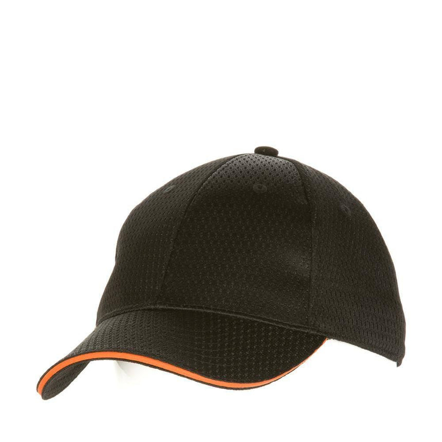 Cool Vent Baseball Cap Chef Hats Chef Works Orange  