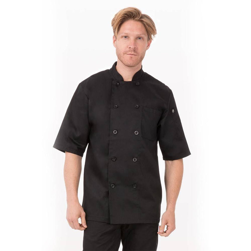 Chambery Chef Jacket Chef Jackets Chef Works XS Black 