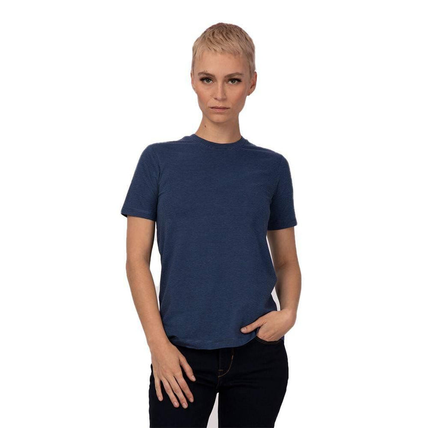 Women's Striped T-Shirt Chef Shirts Chef Works XS Blue 
