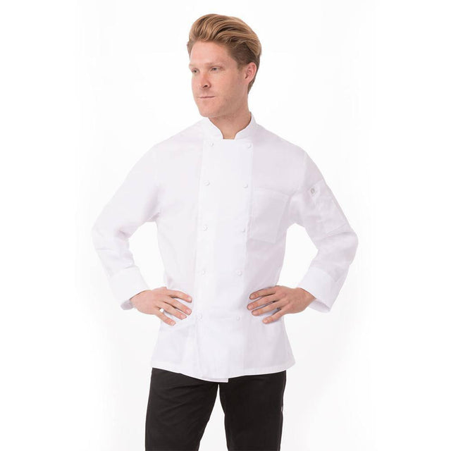 Calgary Cool Vent Chef Jacket Chef Jackets Chef Works XS White 