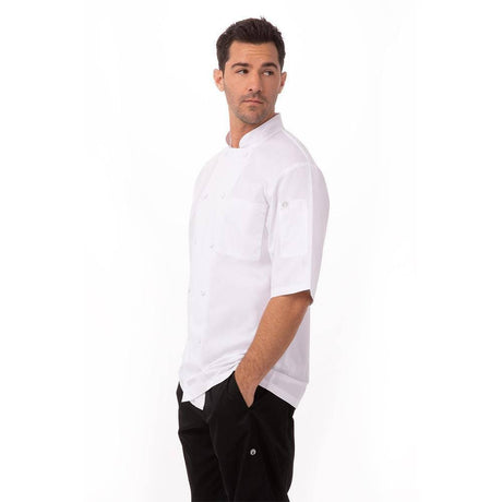 Montreal Cool Vent Chef Jacket Chef Jackets Chef Works XS White 