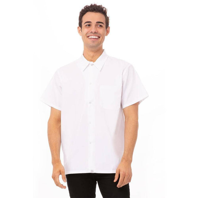 White Utility Cook Shirt Chef Shirts Chef Works XS  