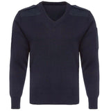 Men's Knitted V Neck Jumper Sweaters Colbest   