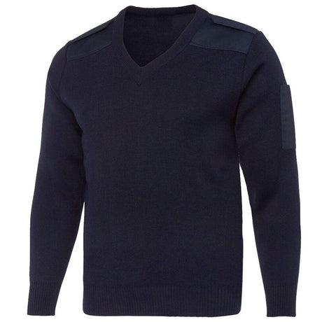 Men's Knitted V Neck Jumper Sweaters Colbest   