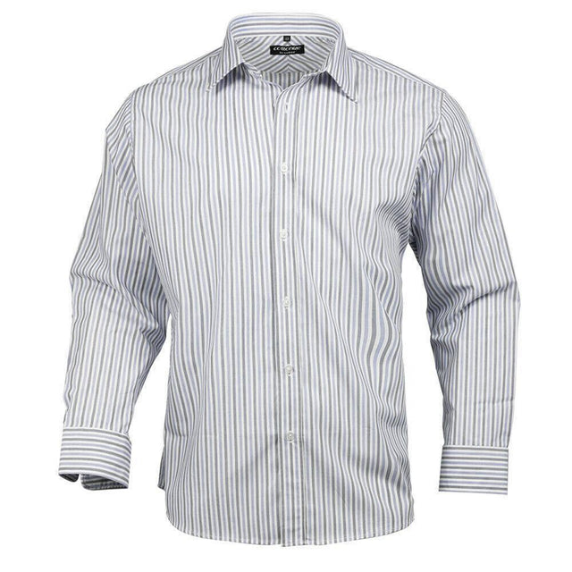 Men's Fine Cotton Shirt Long Sleeve Shirts Cottonize Blue (660B) 38 