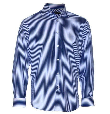 Men's Cotton Shirt Long Sleeve Shirts Cottonize Blue (668B) 38 