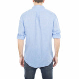 Linen Sky Blue Shirt Shirts Cottonize