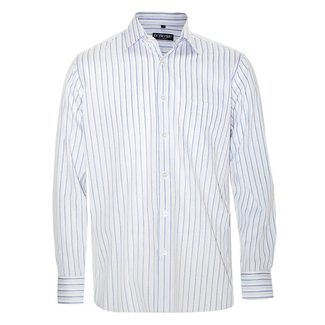 Men's Shade Stripe Shirt Long Sleeve Shirts Cottonize   