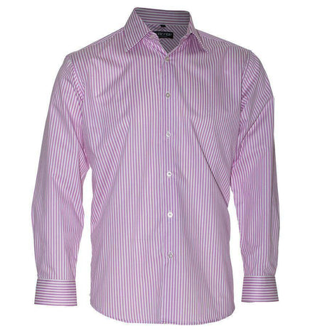 Men's Cotton Shirt Long Sleeve Shirts Cottonize Pink (668P) 38 
