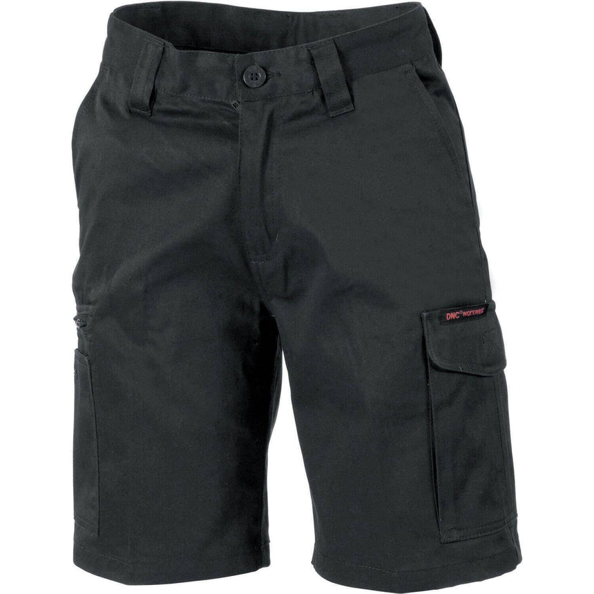 Ladies Digga Cargo Shorts Shorts DNC 8 Black 