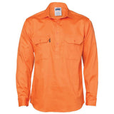 Close Front Cotton Drill Shirt Shirts DNC