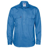 Close Front Cotton Drill Shirt Shirts DNC