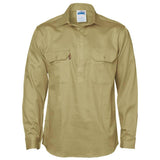 Close Front Cotton Drill Shirt Shirts DNC