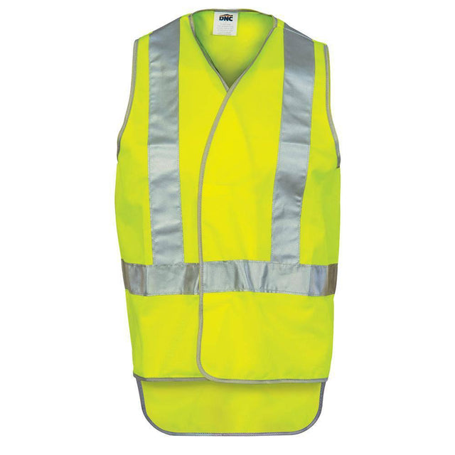 Cross Back Safety Vests with Tail Vests DNC   
