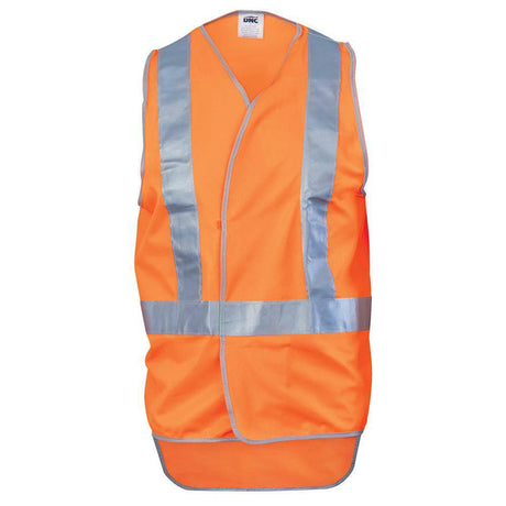 Cross Back Safety Vests with Tail Vests DNC   