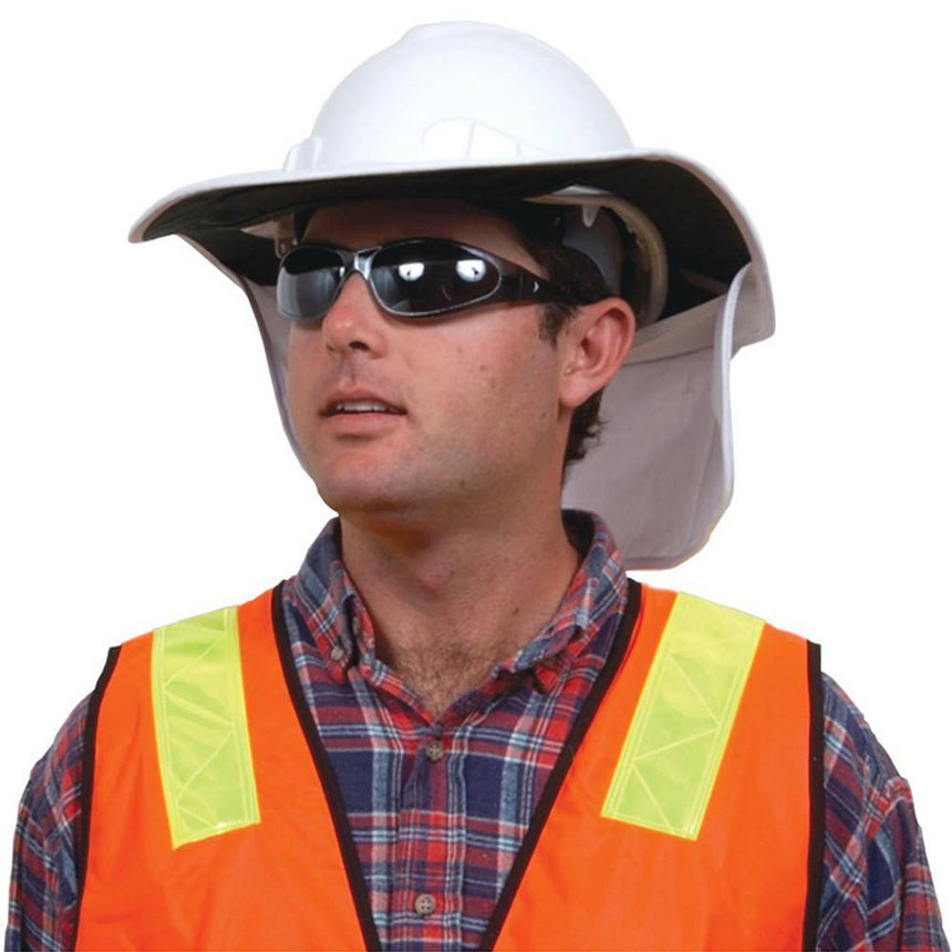 Detachable Hard Hat Brim With Flap Head Protection DNC   