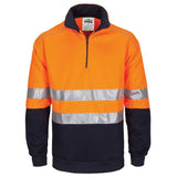 Hi Vis 1/2 Zip Fleecy Jumper Sweaters DNC   