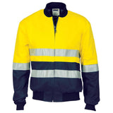 Hi Vis 2 Tone Bomber Jacket Jackets DNC   