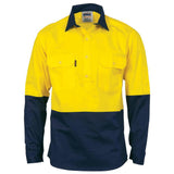 Hi Vis 2 Tone Long Sleeve Shirt Shirts DNC