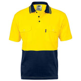 Hi Vis 2 Tone Short Sleeve Polo Polos DNC   