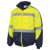 Hi Vis Contrast Bomber Jacket Jackets DNC   