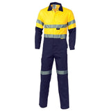 Hi Vis Cool Breeze 2 Tone Coverall Coveralls DNC   