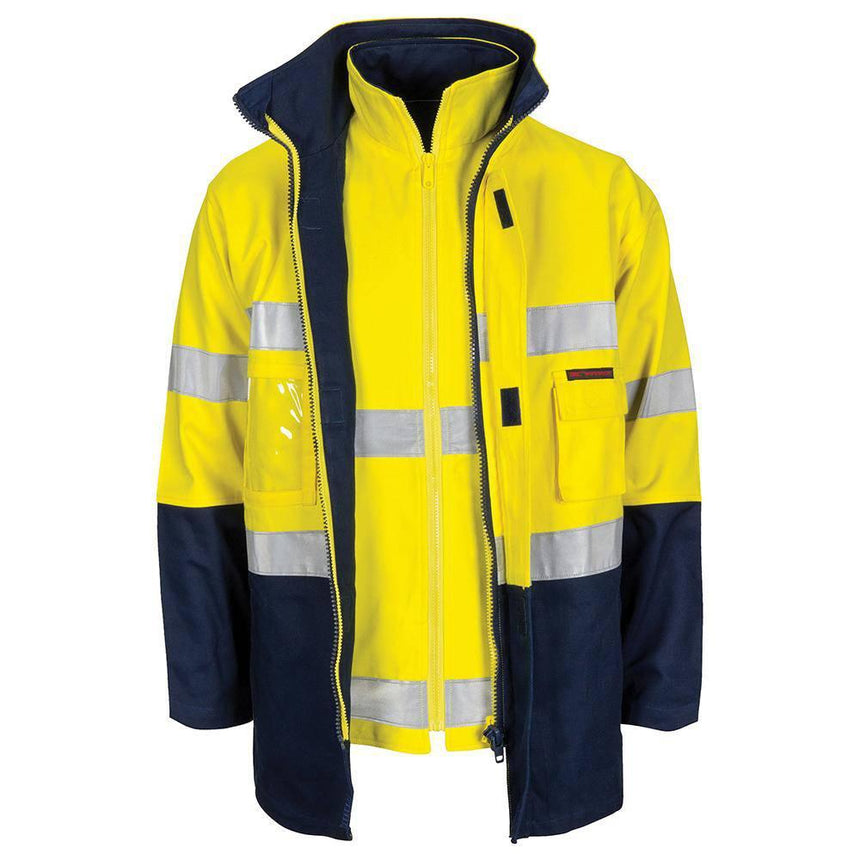 Hi Vis Cotton Drill Jacket Jackets DNC   