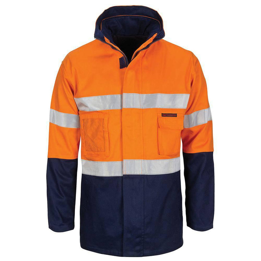 Hi Vis Cotton Drill Jacket Jackets DNC   