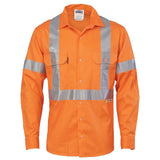 Hi Vis Cross Back Cotton Shirt Shirts DNC