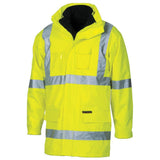 Hi Vis Cross Back Jacket Yellow Jackets DNC   