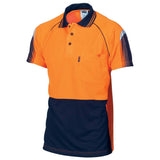 Hi Vis Sublimated Piping Polo Polos DNC   