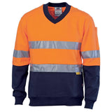 Hi Vis Taped 2 Tone V Neck Shirt Shirts DNC